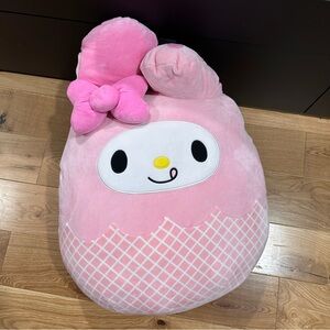 26" Jumbo Squishmallow Sanrio Hello Kitty My Melody Ice Cream XL Plush — Display